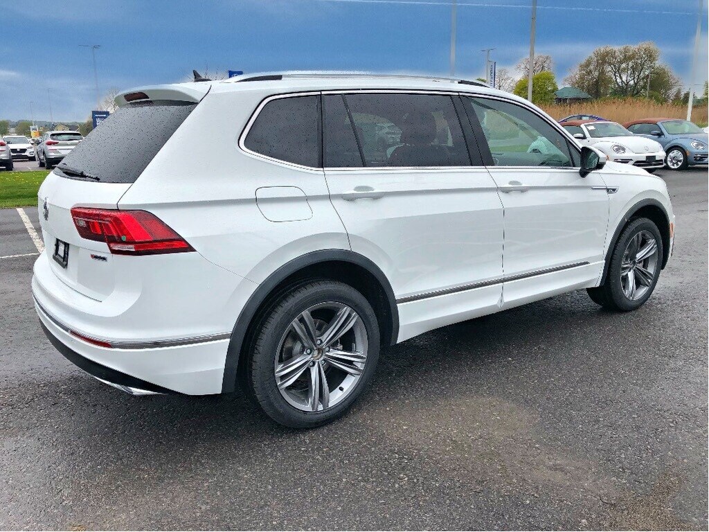 New 2019 Volkswagen Tiguan 2.0T Highline R-Line 4Motion AWD 5-Passenger ...